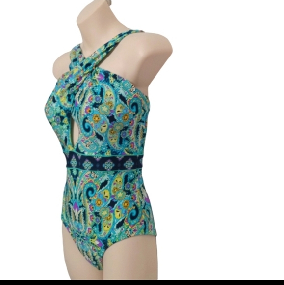 New Laundry by Shelli segal one piece swimsuit Large - Picture 5 of 9